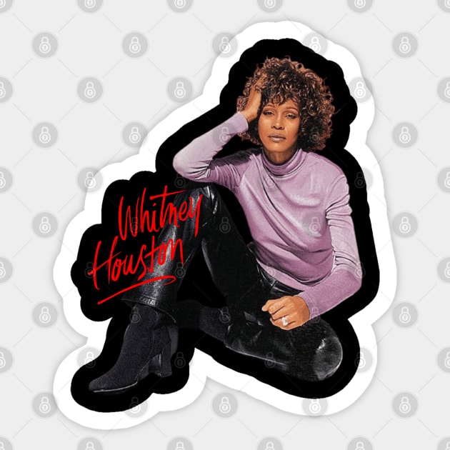 Whitney Houston 90s Sticker by PARIS^NIGHT